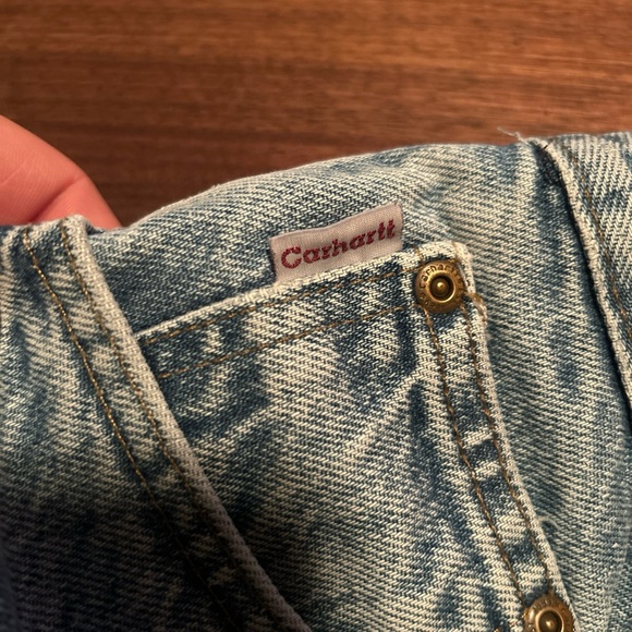 36x30 Carhartt Relaxed Fit Denim Workwear Jeans TAG - Picture 7 of 11